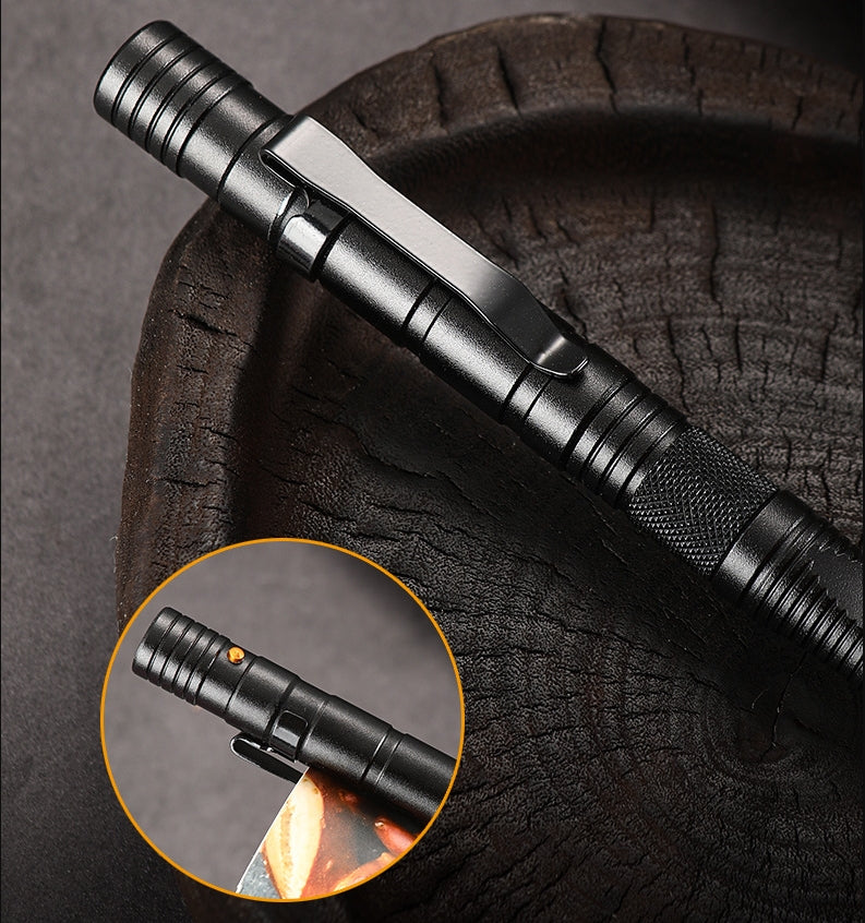 Outdoor Pocket Pen with Multifunctional LED Lighting EDC Tool