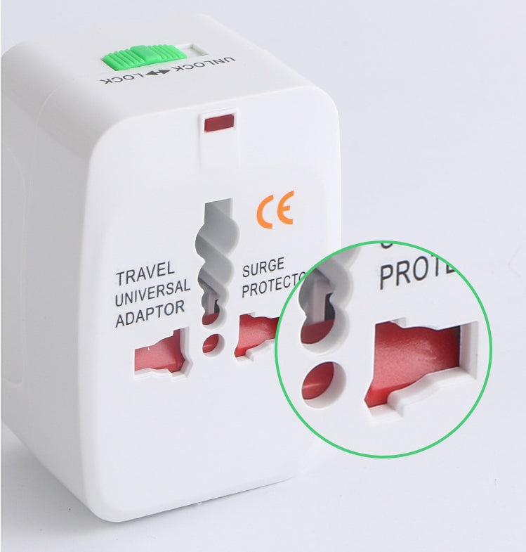 Global Travel Socket Featuring Universal Plugs for Multiple Countries