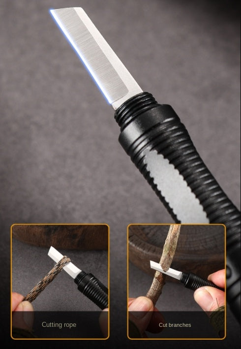 Outdoor Pocket Pen with Multifunctional LED Lighting EDC Tool