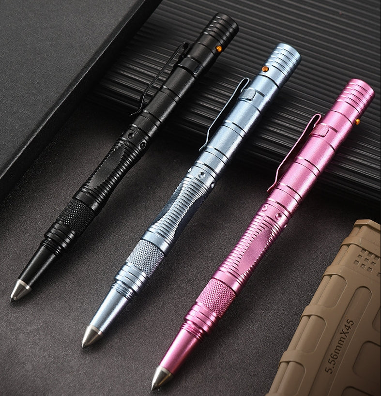 Outdoor Pocket Pen with Multifunctional LED Lighting EDC Tool