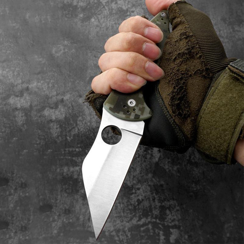 Portable Folding Pocket Tool with G10 Material Handle