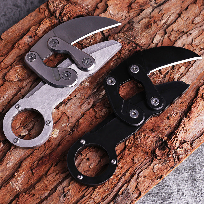 Foldable Mechanical Portable EDC Tool for Outdoor Camping