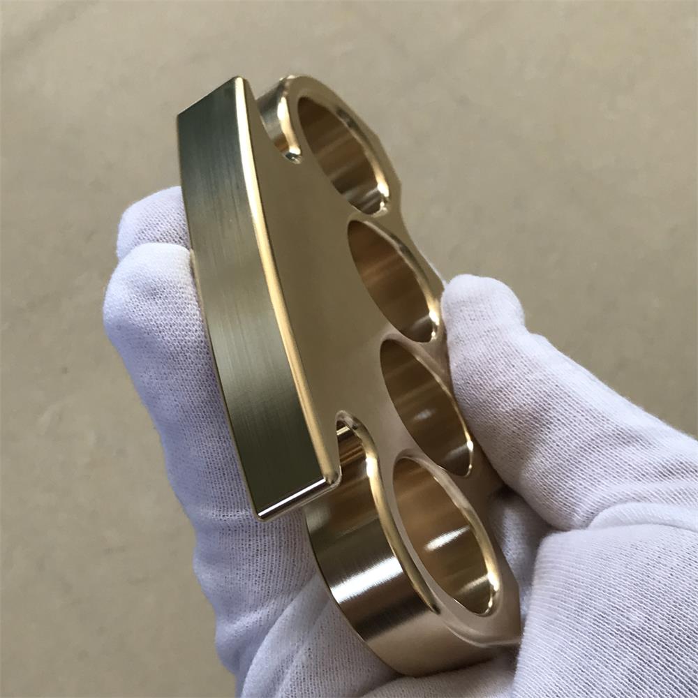 Mirror-Polished Brass Outdoor Bottle Opener Tool