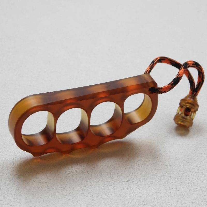 Big Amber Pea Tool Designed for Outdoor Everyday Carry