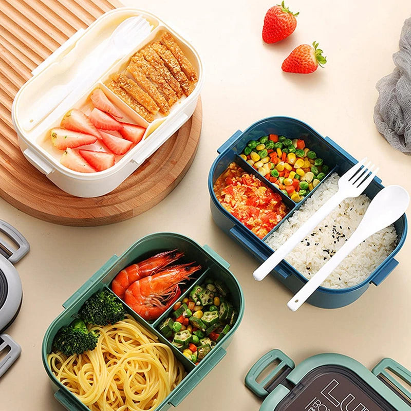 1200ml 2-Layer Portable Bento Box