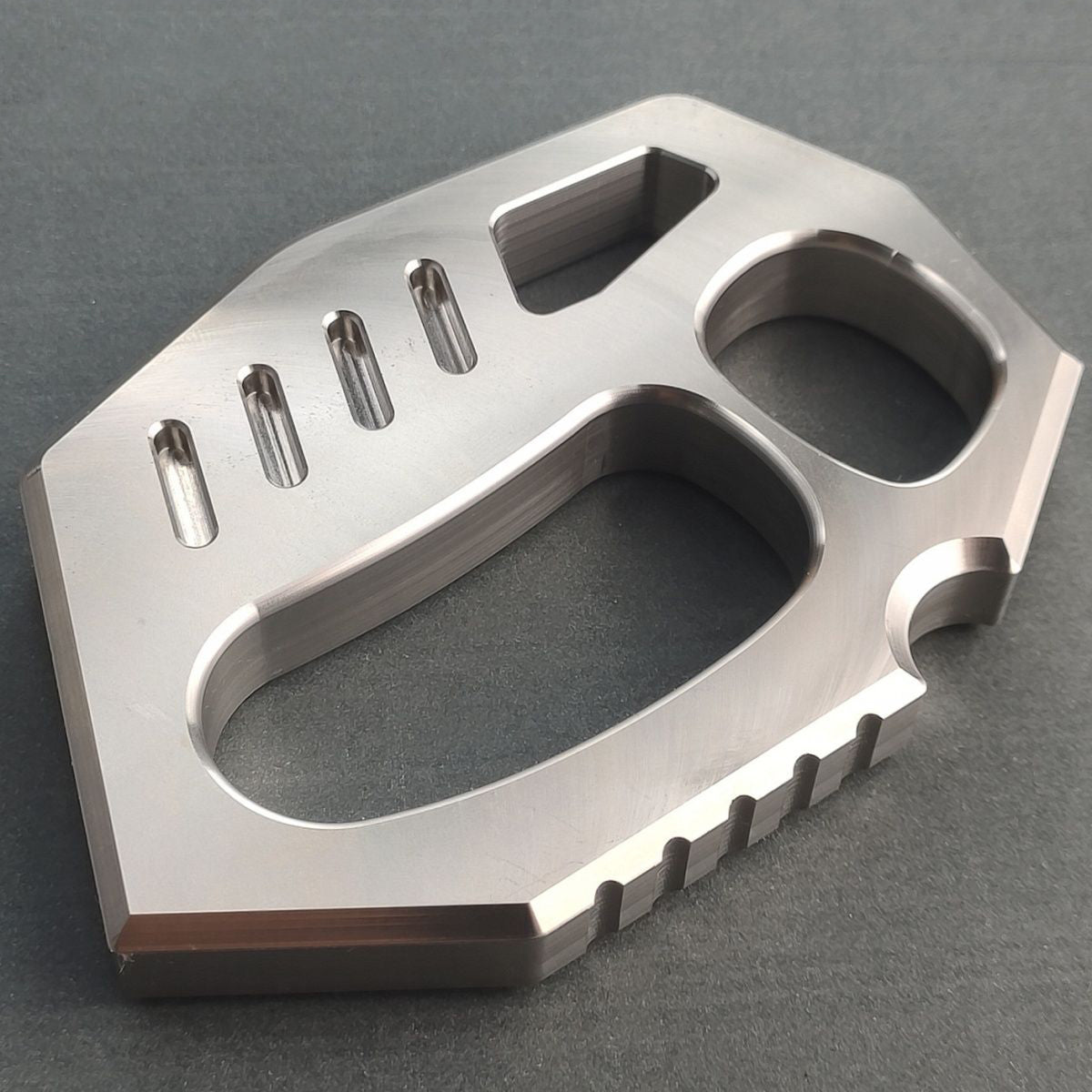 304 Stainless EDC Tool with Integrated Rope Hole Feature