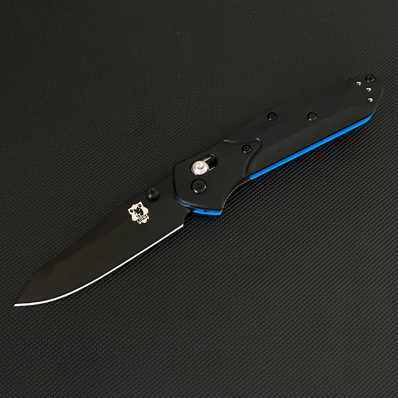 Liome 945 Portable Folding Outdoor EDC Tool with Dual-Tone G10 Handle