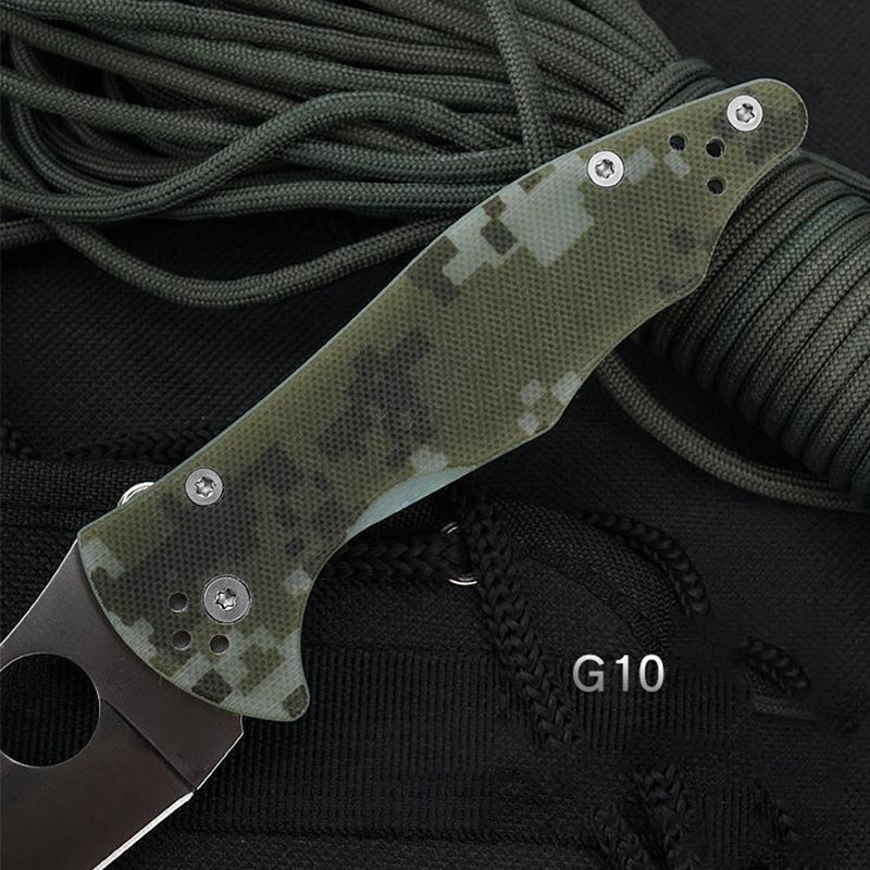 Portable Folding Pocket Tool with G10 Material Handle