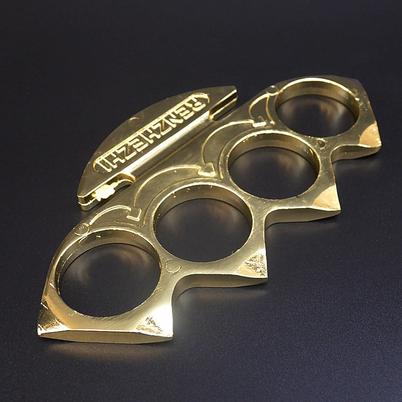Portable Zinc Alloy Bottle Opener in Fence Form for Backpacking