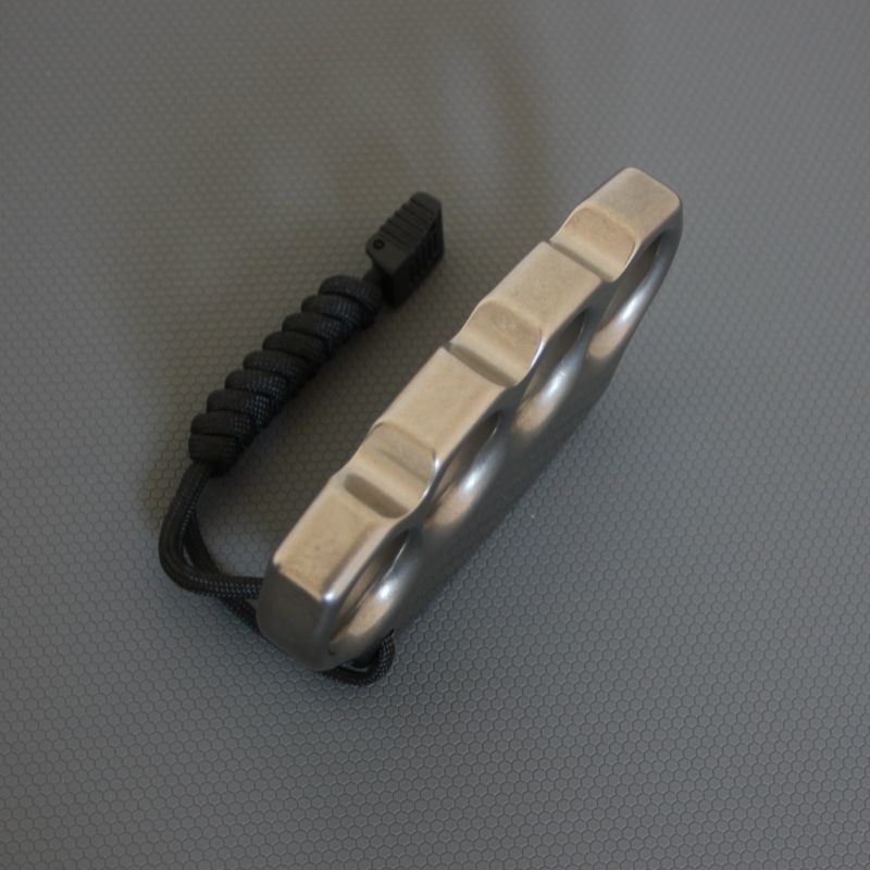 Titanium EDC Tool with Randomly Selected Rope Attachment