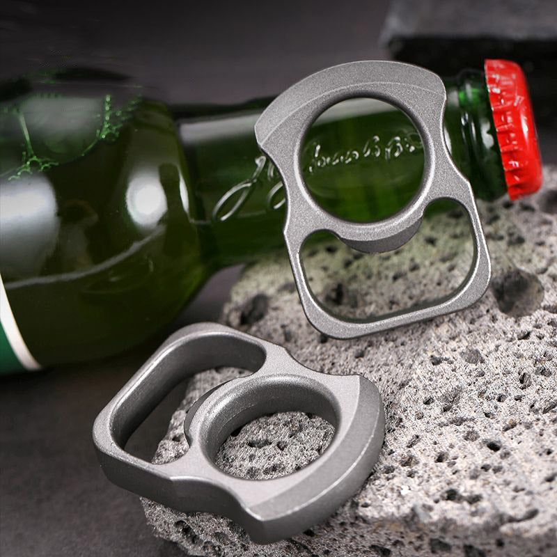 Mini Finger-Inspired Bottle Opener Decorative Outdoor Tool