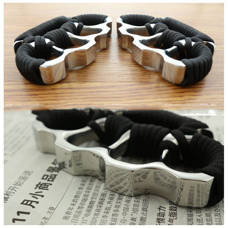 Thick Steel EDC Bottle Opener Tool Featuring Paracord