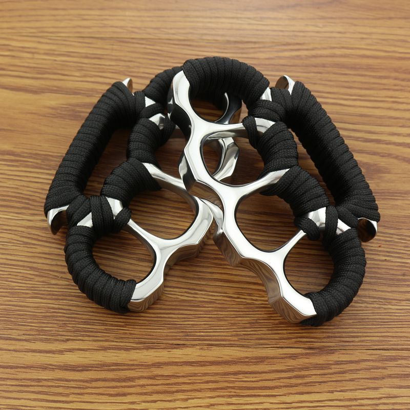 Thick Steel EDC Bottle Opener Tool Featuring Paracord