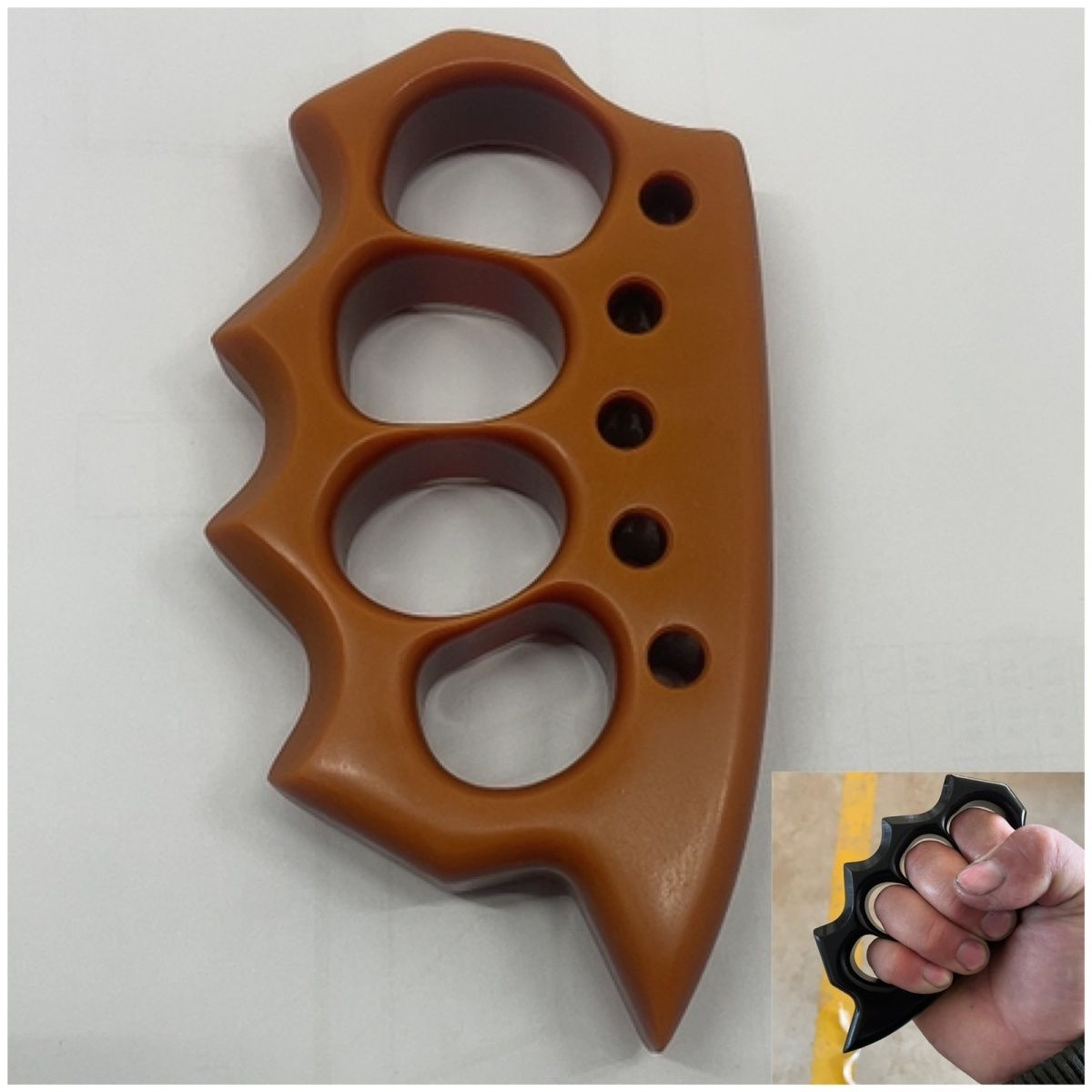 Outdoor EDC Tool with Insulated Bakelite and Black G10 Featuring Bottle Opener