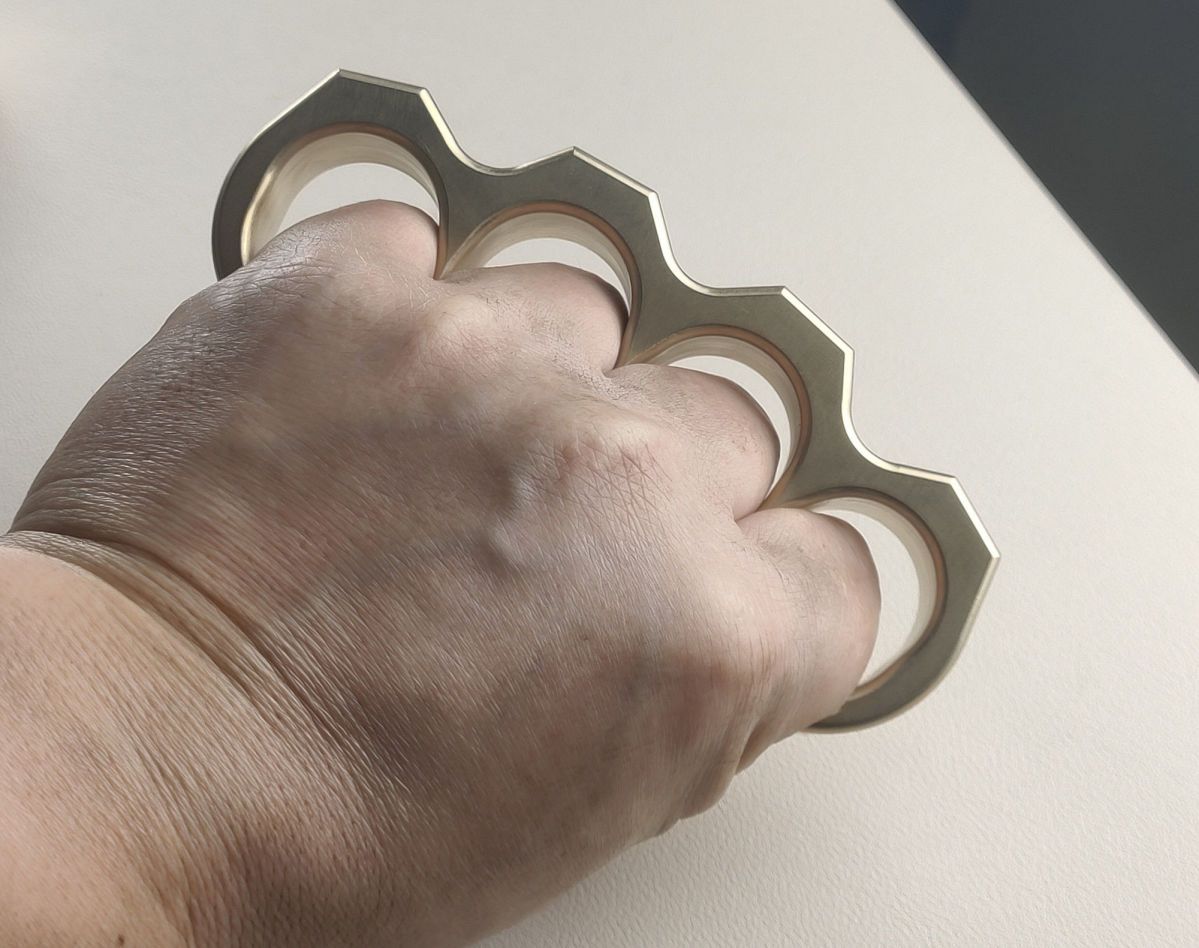 Thick Brass Precision Outdoor Everyday Carry Tool