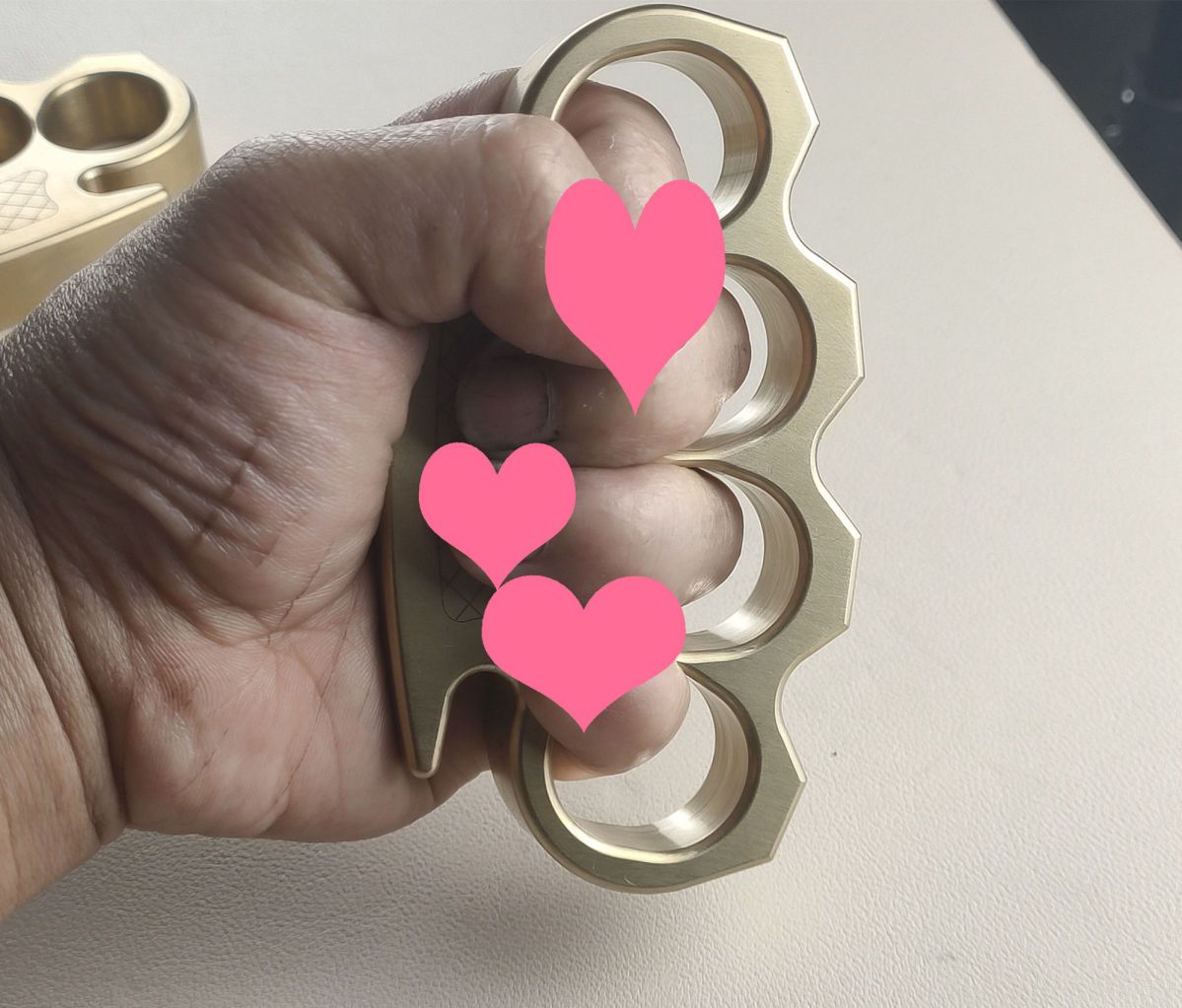 Thick Brass Precision Outdoor Everyday Carry Tool