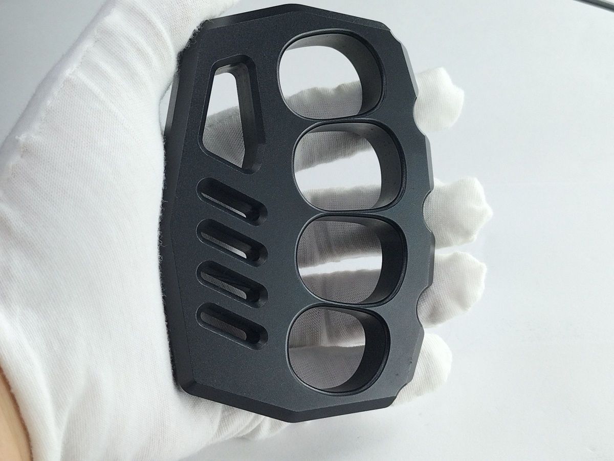 Innovative Aluminum Outdoor EDC Tools in Black and Gold Finish