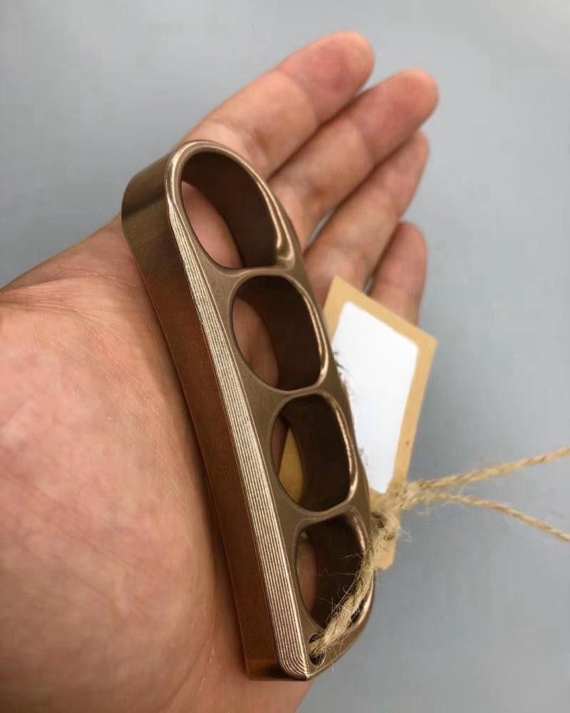 Outdoor Steel Pea Multi-function EDC Tool
