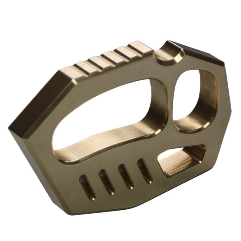 Rope Hole Pattern Brass Portable EDC Tool