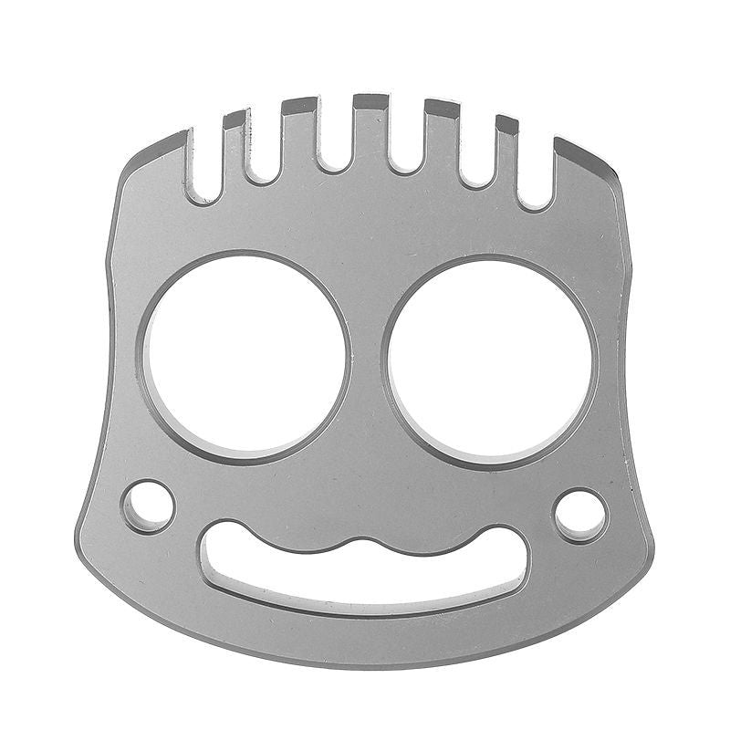Steel Outdoor Tool with Blushing Skull Multi-function Design