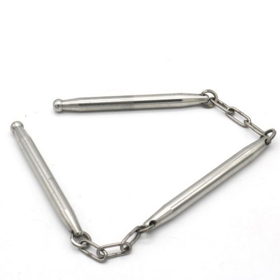 Three-Section Stainless Steel Tool for Outdoor Use