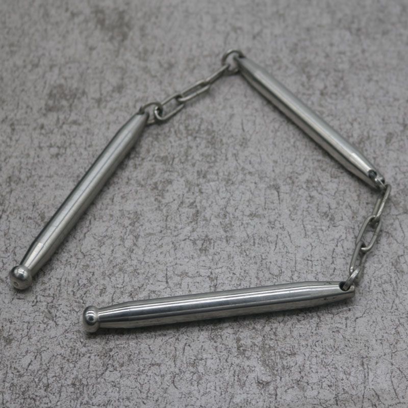 Three-Section Stainless Steel Tool for Outdoor Use