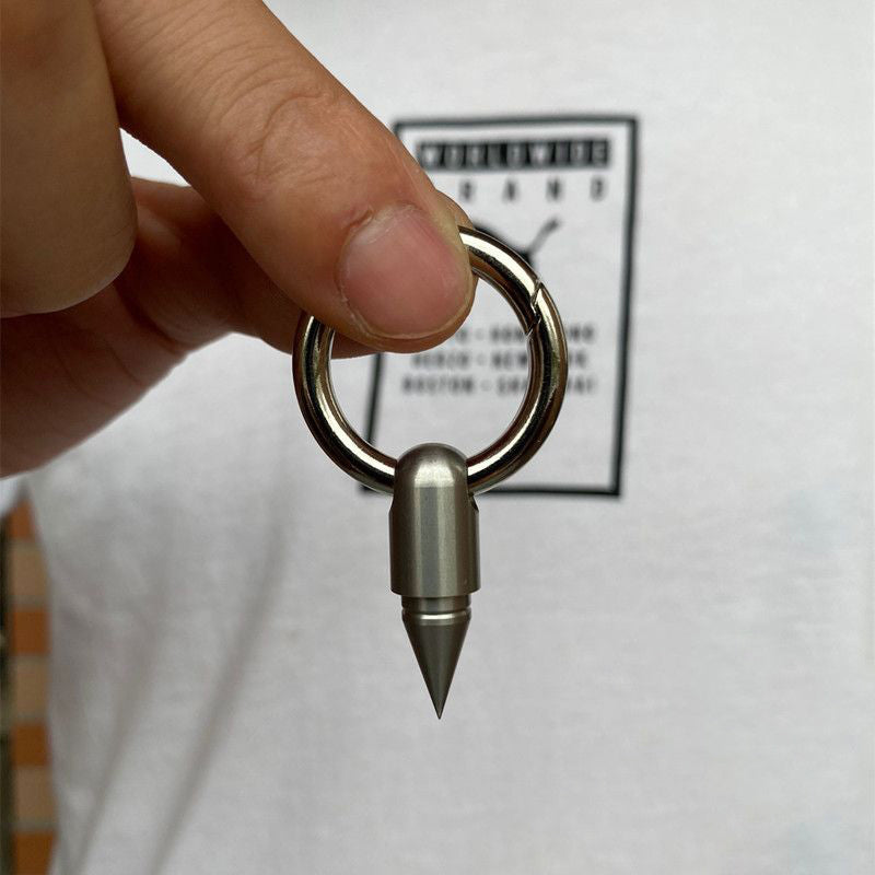 Portable Mini Capsule Open Box Keychain Decoration