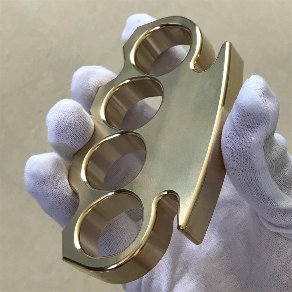 Mirror-Polished Brass Outdoor Bottle Opener Tool