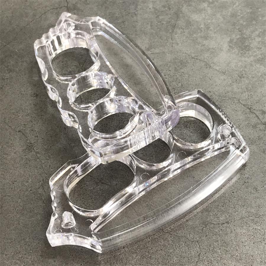 Outdoor EDC Tool with Large Opening in See-through Plastic