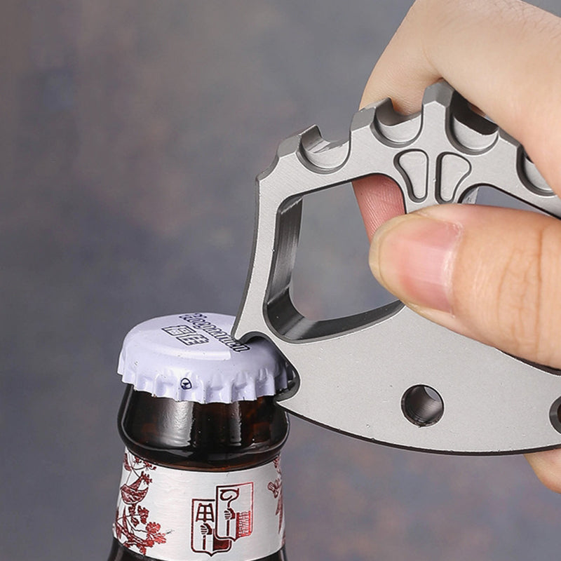 Creative Form Steel Bottle Opening Tool