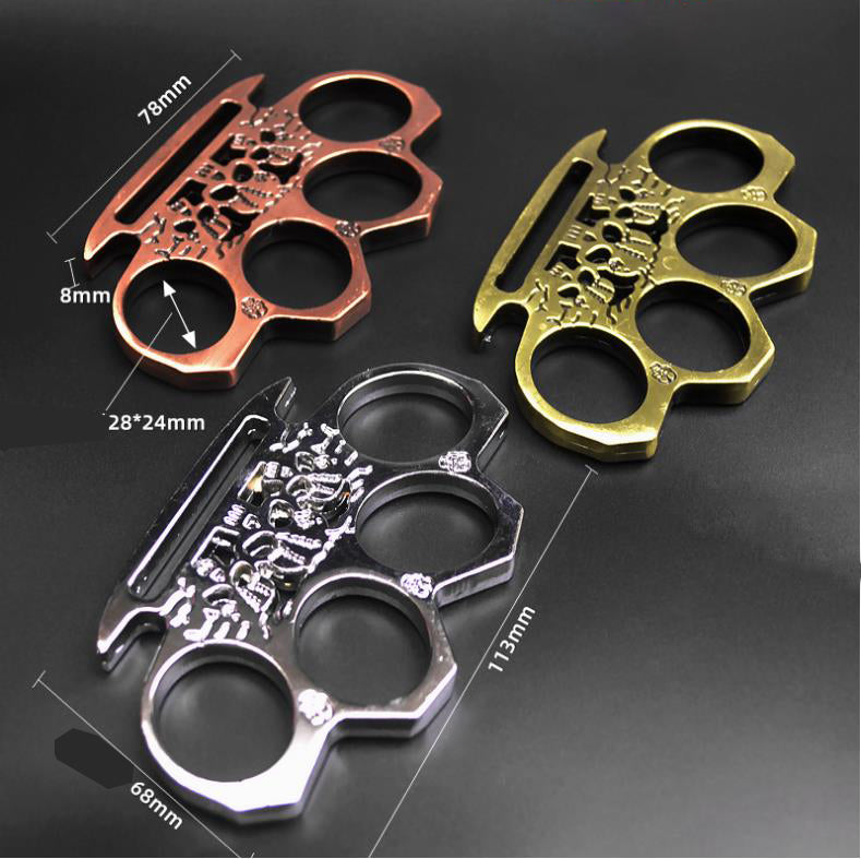 Skeleton-Themed Outdoor Tool with Three Brothers for EDC