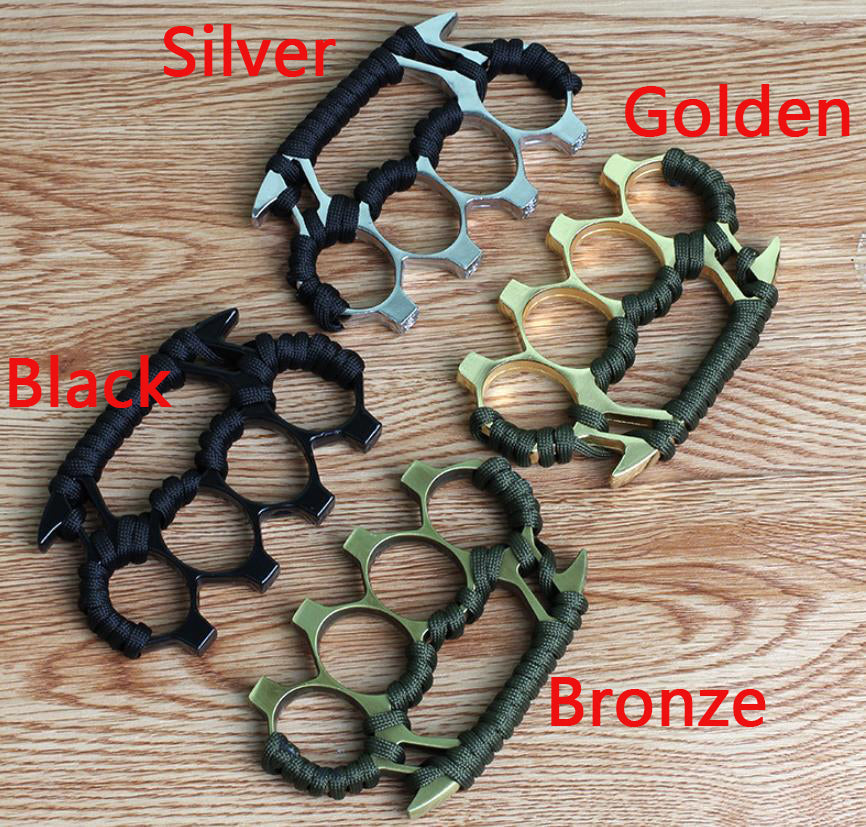 Outdoor Pocket EDC Tool with Large Hole and Rope for Backpack