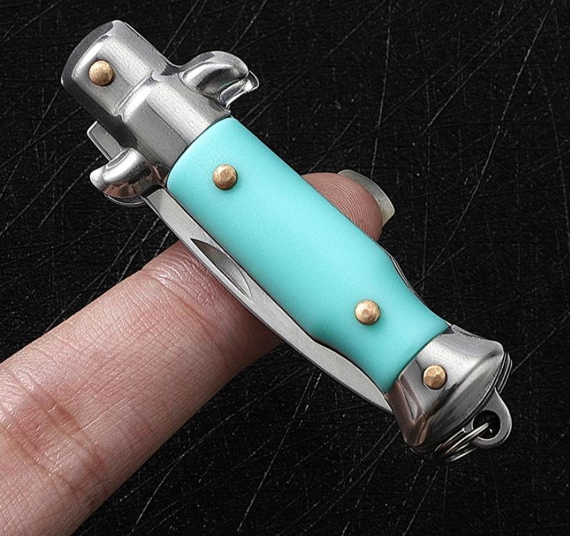 Pocket-Sized Folding Keychain Portable Outdoor EDC Tool