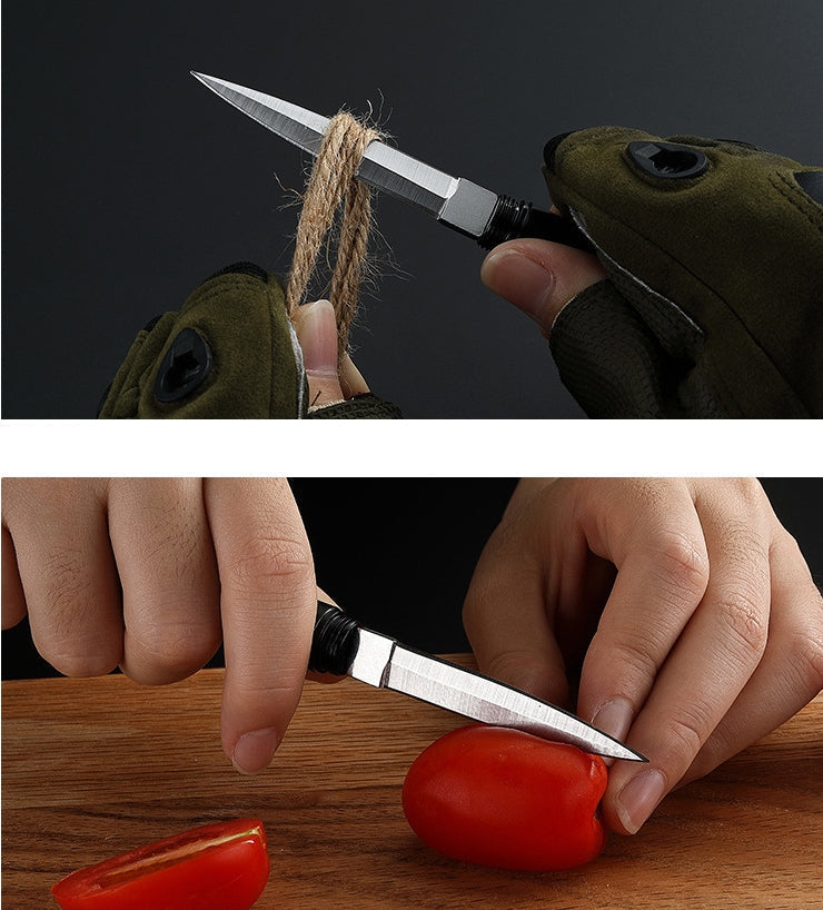 Portable Outdoor EDC Tool Featuring Multi-purpose Pencil Pocket