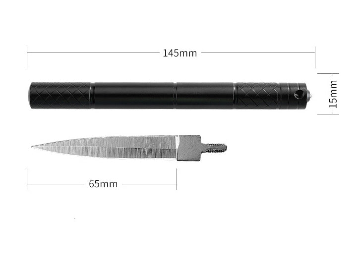 Portable Outdoor EDC Tool Featuring Multi-purpose Pencil Pocket
