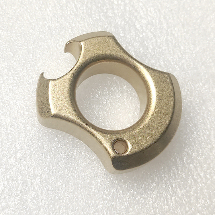 Versatile Brass TC4 Beverage Opener Everyday Carry Tool