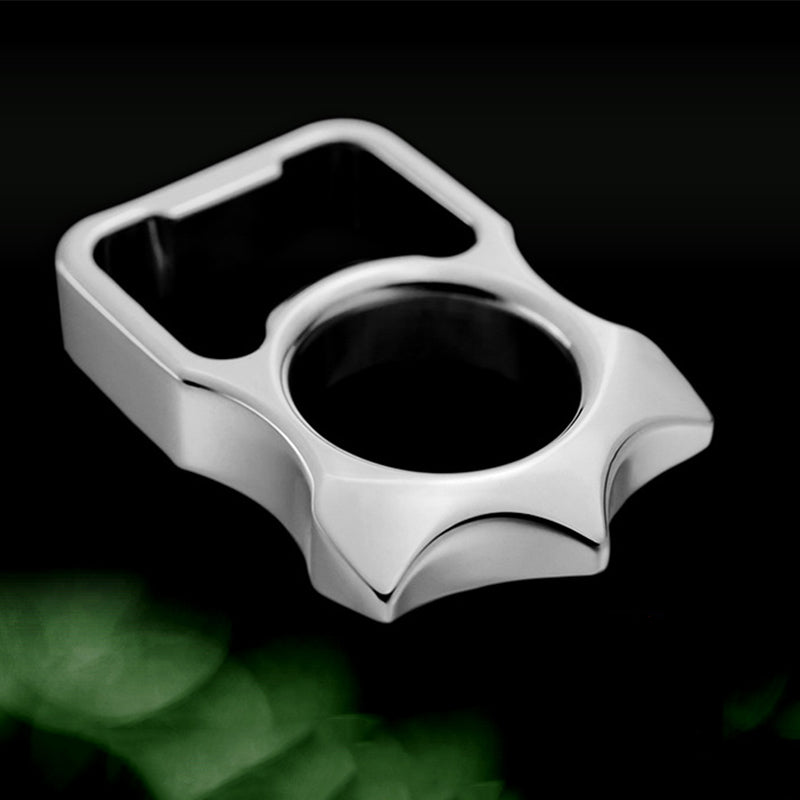Portable Brass-Iron Bottle Opener for Outdoor EDC Use