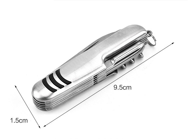 Folding Bottle Opener and Multifunctional Outdoor EDC Tool