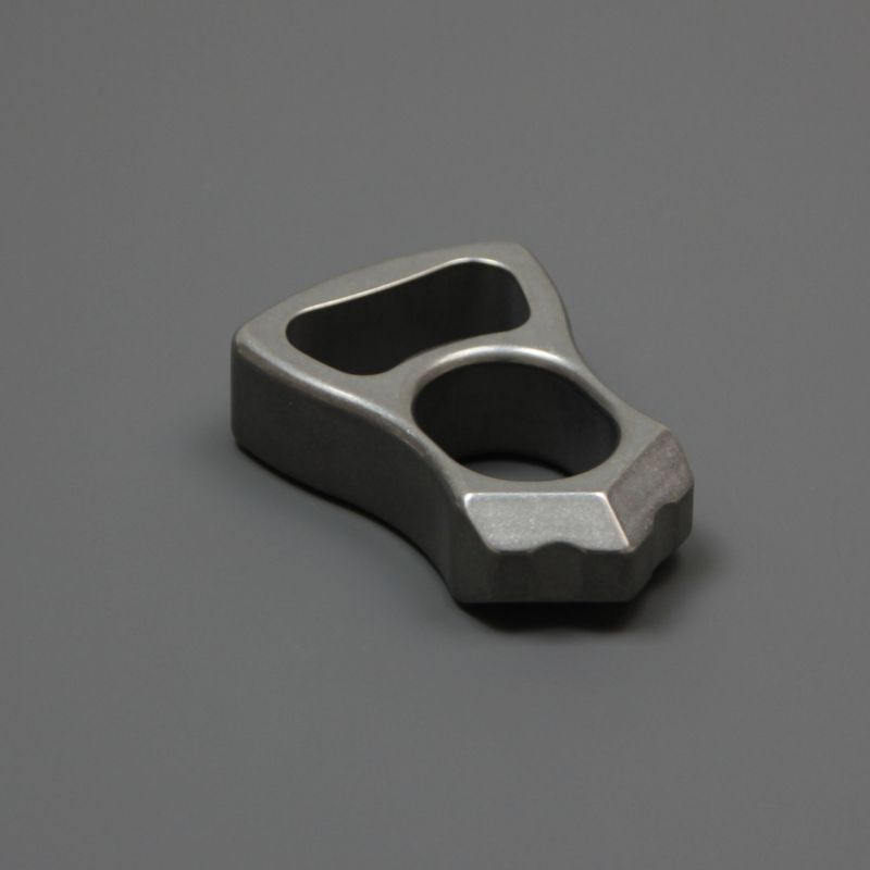 Stonewashed Titanium Alloy Single Hole Multifunctional Bottle Opener