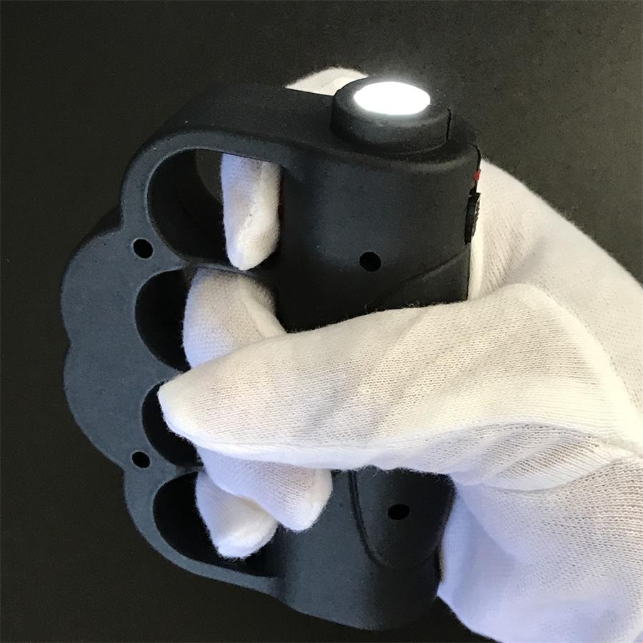 Versatile Black Quad-Hole Outdoor Tool for Convenient Carry