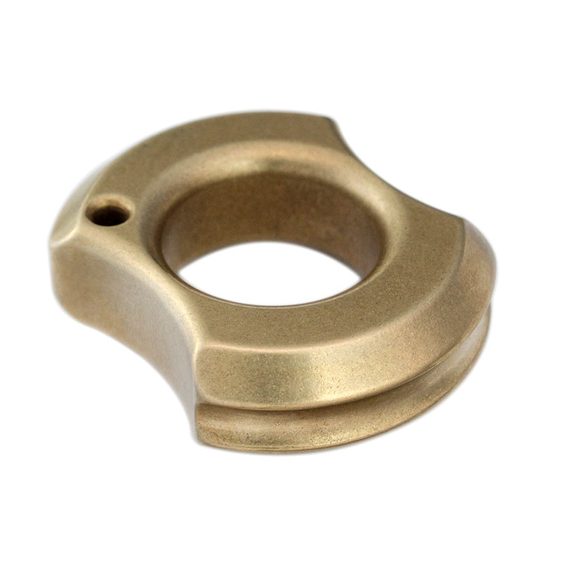 Brass Single Finger Portable Everyday Carry Tool