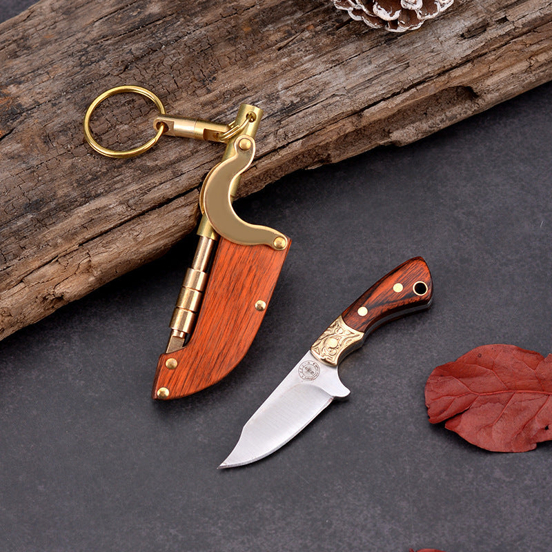 Small Pocket-Sized Outdoor Tool with Keychain Loop