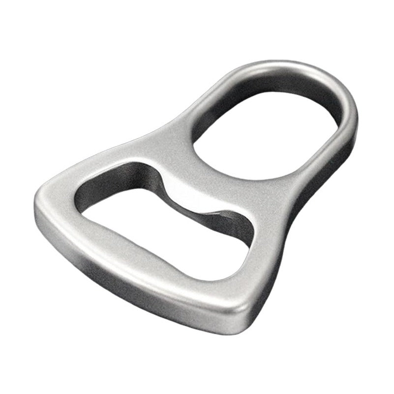 Sand Blasted and Stone Washed Titanium Alloy Open Bottle Backpack Tool