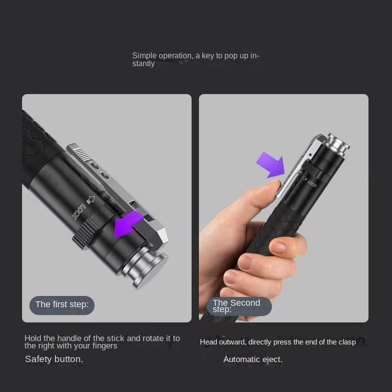 Portable Outdoor Tool in Pen-style 4142 Alloy Steel