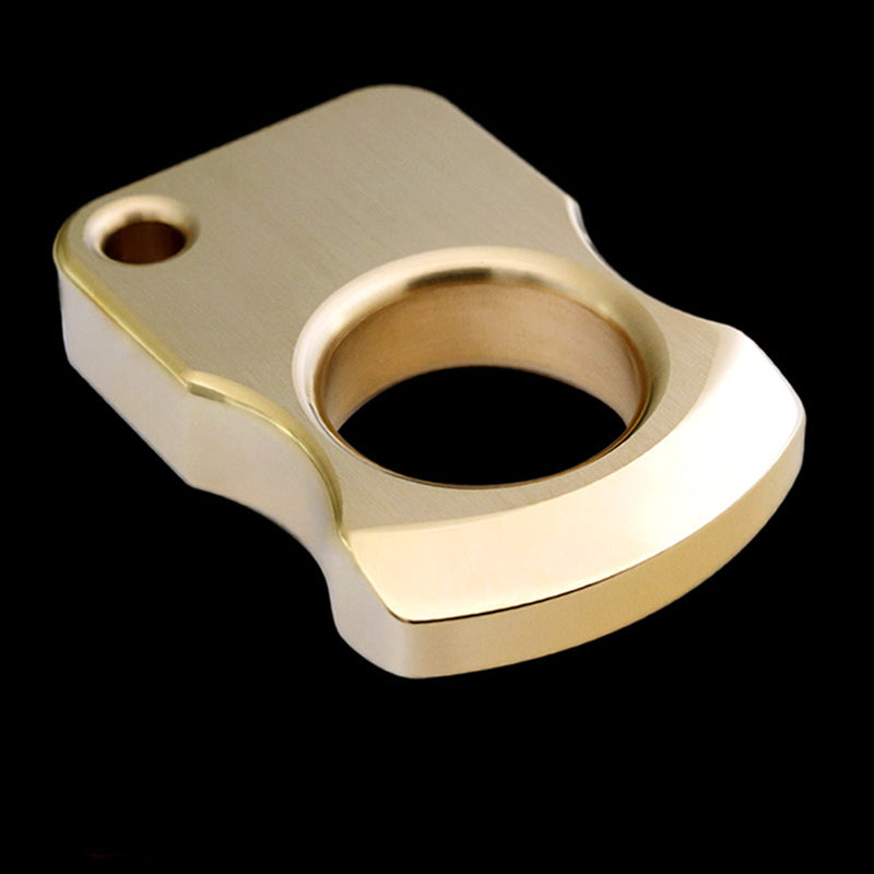 Brass One-Hole Versatile Everyday Carry Tool