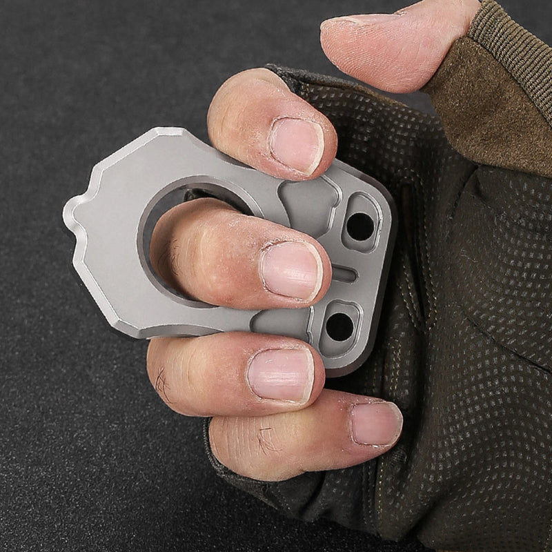 One-Hole Everyday Carry Backpack Tool Made of 3CR13 Steel