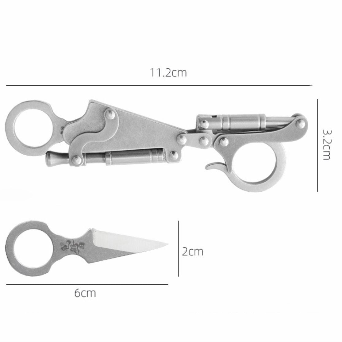 Portable Keychain Backpack Pocket EDC Tool