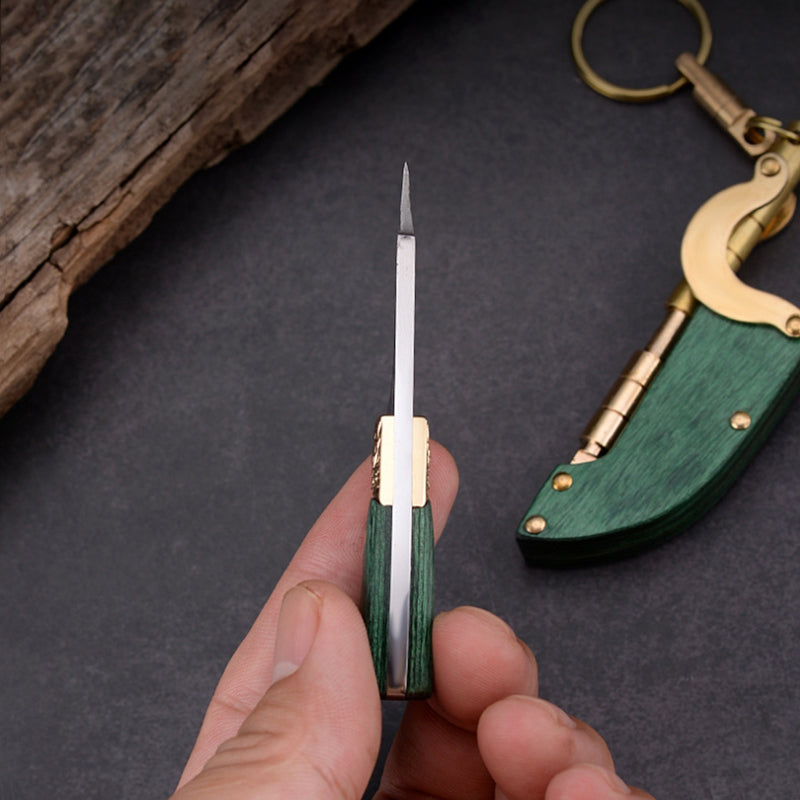Small Pocket-Sized Outdoor Tool with Keychain Loop