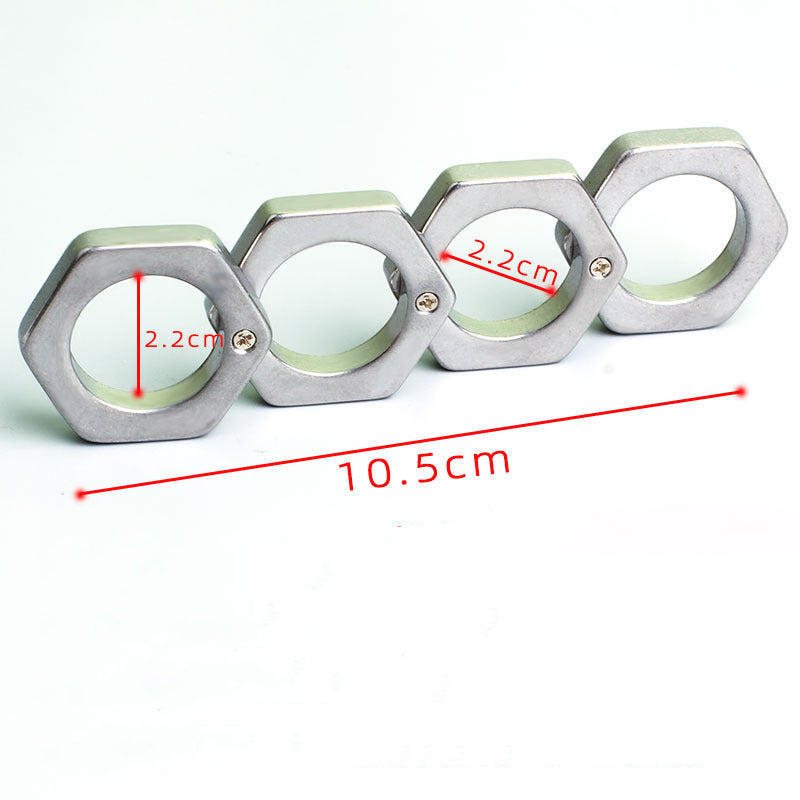 Portable EDC Tool with Polished Surface and Removable Design