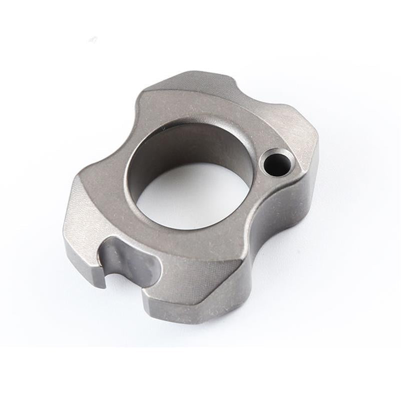 Portable Titanium Bottle Opener with Pendant Design for Everyday Carry